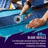 Zoid 60mm 2-Pk Rotary Refill, Cutting Wheel Blade Refills, Rotary