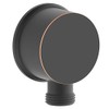 Derengge SA-0045-ORB Round Handheld Shower Wall Supply Elbow, Wall-Mount Hose