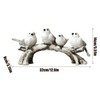 Bird Figurines - Animal Bird Ornaments,Standing on Branch Home Decoration