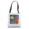 Rock Steady Boxing Multi-Color Gloves Tote Bag