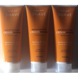 (3 Pack) Trader Joe's Honey Mango Moisturizing Shave Cream with Aloe Vera and Vitamin E for Men and Women
