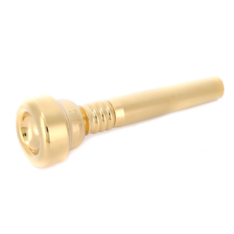 Trumpet Mouthpiece Gold Fashionable Look Beginner Musical Instrument Accessories 17C