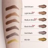 Eye Brow Stamp for Older Women Easy to Use Dark
