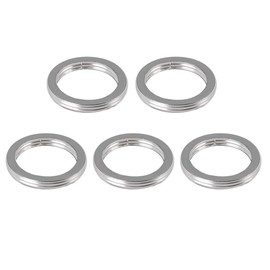 F FIERCE CYCLE Motorcycle Exhaust Pipe Gasket Metal 30 mm ID 40 mm OD Pack of 5