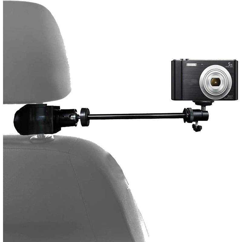 AUXPhome 3in1 Adjustable Heavy Duty Universal Action Camera Desk Pole