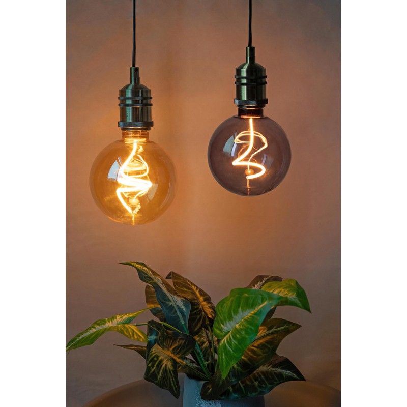 greenandco Vintage Design LED Lamp for Mood Lighting Dimmable E27