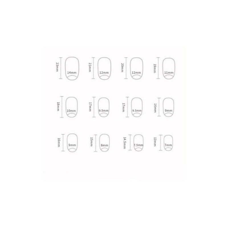 24Pcs Oval False Nails, Nude Pink Gradient Short Acrylic Full