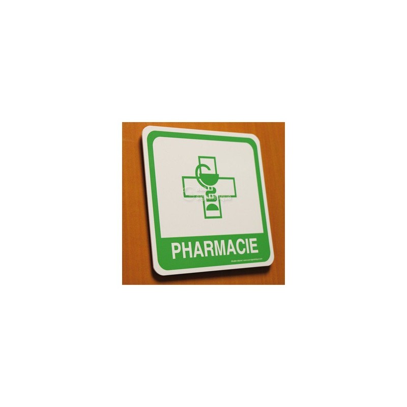 AUA SIGNALETIQUE - Plaque de porte Local Poubelle PvcSign avec