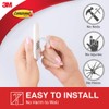 Command Medium Utility Hooks, White, 2-Hooks, 4-Strips, Organize Damage-Free