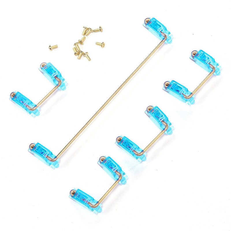 Mechanical Keyboard Stabilizer with GoldPlated Screws Computer Accessory for DIY
