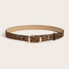 XBOKA Unique Waist Belt Leopards Print Chain for Cowgirl Stylish
