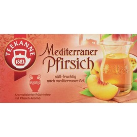 Teekanne Mediterranean Peach (6 x 20 Tea Bags) 6 x 50g
