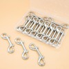 18 Pcak Heavy Duty Double Ended Snaps Hooks, 3.15 Inch