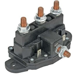 SRY22017 Solenoid Relay Switch W/Silver Contacts for Reversible Motors, Camper slideout, Winch Motors, DC Motors Replaces, CH24450, 24450BX, 214-1231-A51, 214-1231-A61