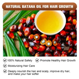 CLORISLAND Dr. Lyfe Batana Oil For Hair Growth, Raw Batana Oil From Honduras, BatanaNatural Hair Growth MoisturizeOil, Nourishing Dry Hair For Damaged Hair Repair Scalp, 1 PC