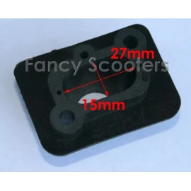 FANCY SCOOTERS Carburetor Carb Intake Manifold 43cc 2 Cycle Earthquake Ardisam E43 Auger 300478