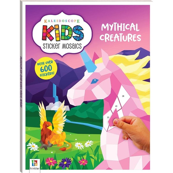 Kaleidoscope Kids Sticker Mosaics: Mythical Creatures (Sticker and Mosaic Books)