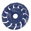 Angle Grinder Wheel Manganese Steel Dark Blue 0.9in Woodworking Grinding