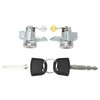 Front Door Lock Cylinder 19121155 Left Right Cylinder Barrel Set