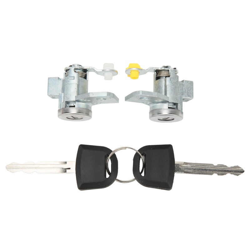 Front Door Lock Cylinder 19121155 Left Right Cylinder Barrel Set