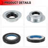 Front Axle Vaccum Knuckle Seal & Hub O-Ring & Tube