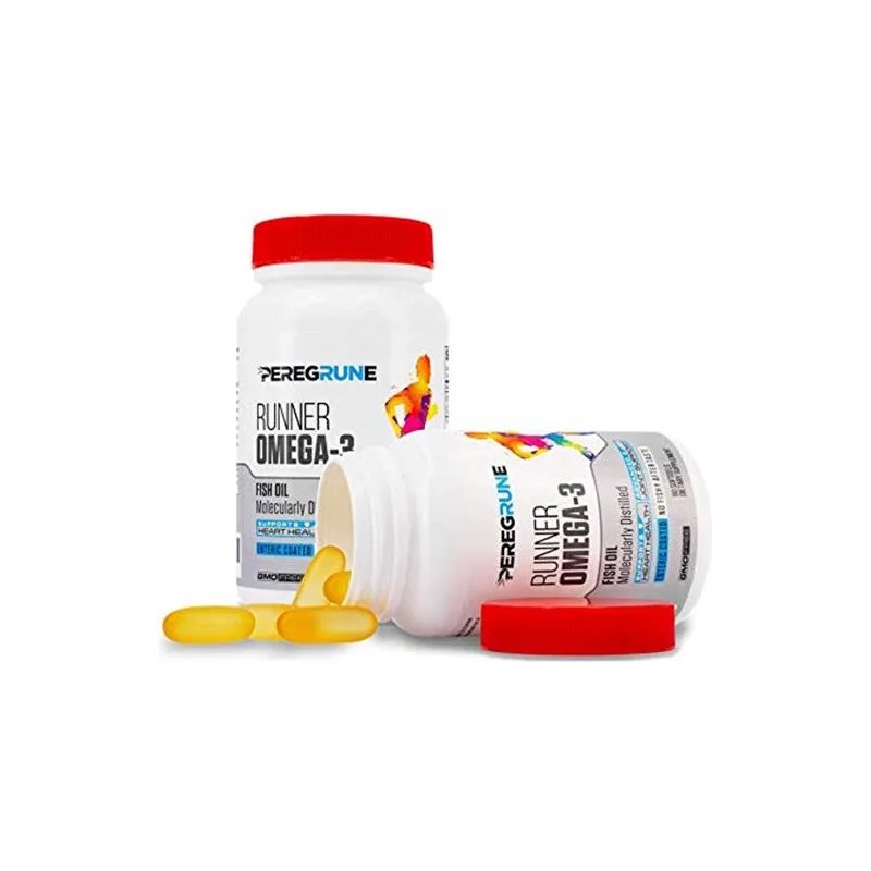 Peregrune Omega 3 Triple Fuerza 1000 Mg Cápsulas Deportivas