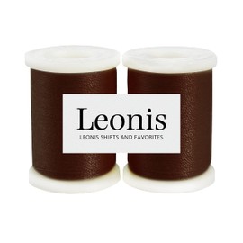LEONIS Polyester All-Purpose Sewing Threads 110 Yards/100m 2pcs [ 78301 ]