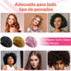 6 Piezas Gorro de Seda para Dormir Ajustable, Capó Gorro