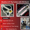 Bluefox 2.5 Fly Cutter R8 Shank for Bridgeport Milling Machine