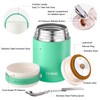 Soup Flask, 600ml Vacuum Insulated Food Jar for Hot Cold