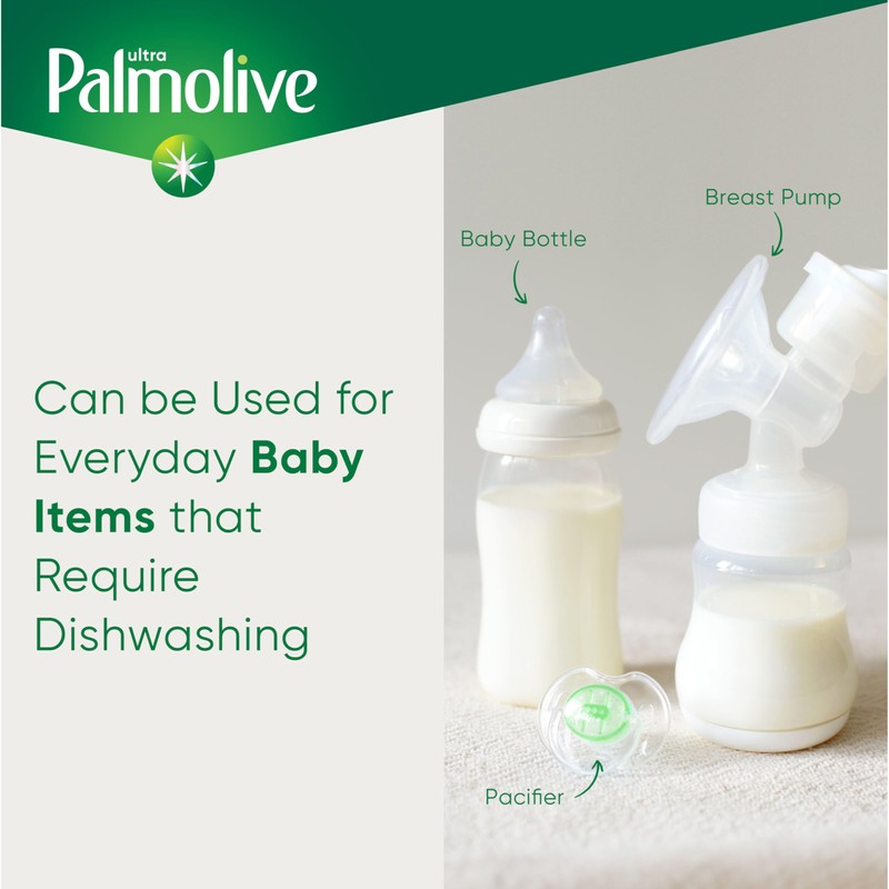 Palmolive Ultra Dishwashing Liquid Dish Soap, Pure + Clear Fragrance