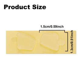 96pcs Adhesive Tapes for Sonny Baby, Double Sided Adhesive Tapes Clear Removable Gel Glue Putty Waterproof Mini Clear Sticky Glue for Sonny Doll and Other Decorations