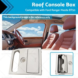 MAX COOL Roof Console Box Sunglass Holder Suitable for Ford Ranger Mazda BT50 2012-2020 Gray​