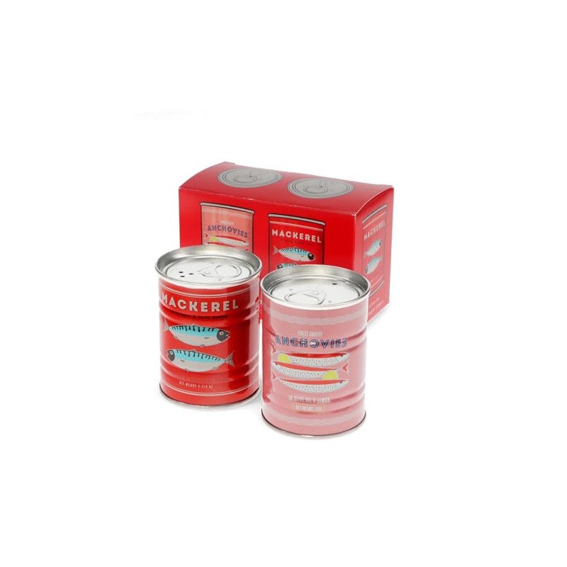 REX London Salt and Pepper Shakers Set, Modern Table Seasoning