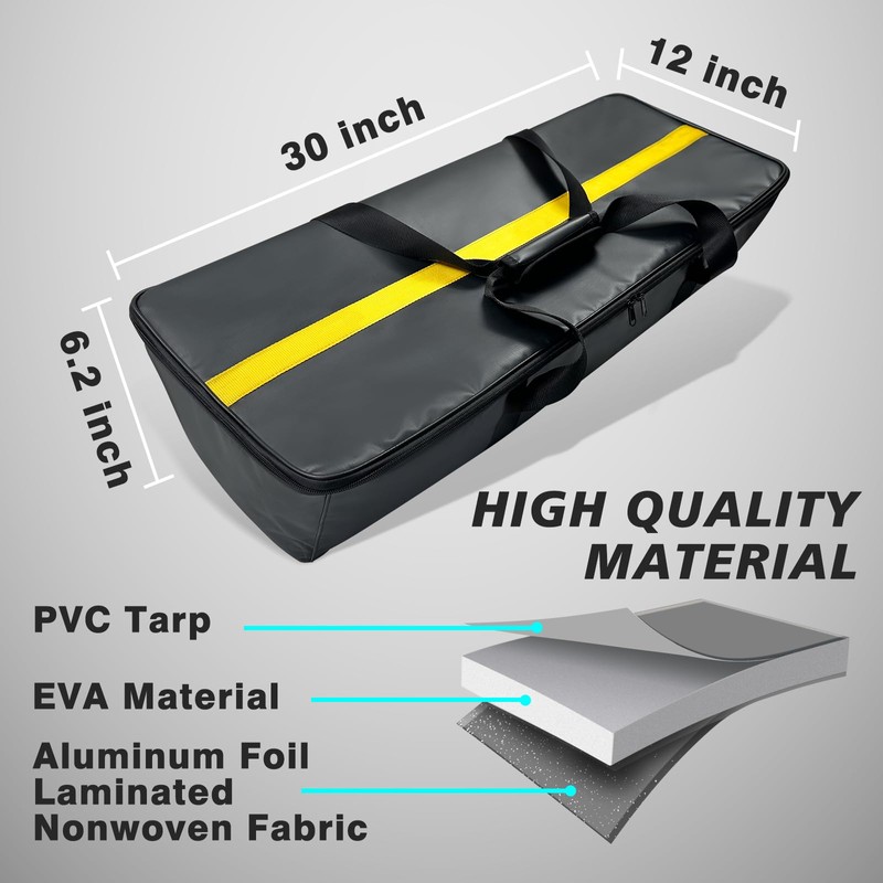 BestEvMod Compatible with Rivian R1T R1S Frunk Insulated Cooler Bag
