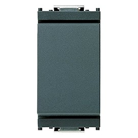 VIMAR Idea 0R16001 Switch 1P 16 AX 250V Grey Max 200W for Lamps with Integrated Ballast (IEC 60669-1:2017) Pack of 1