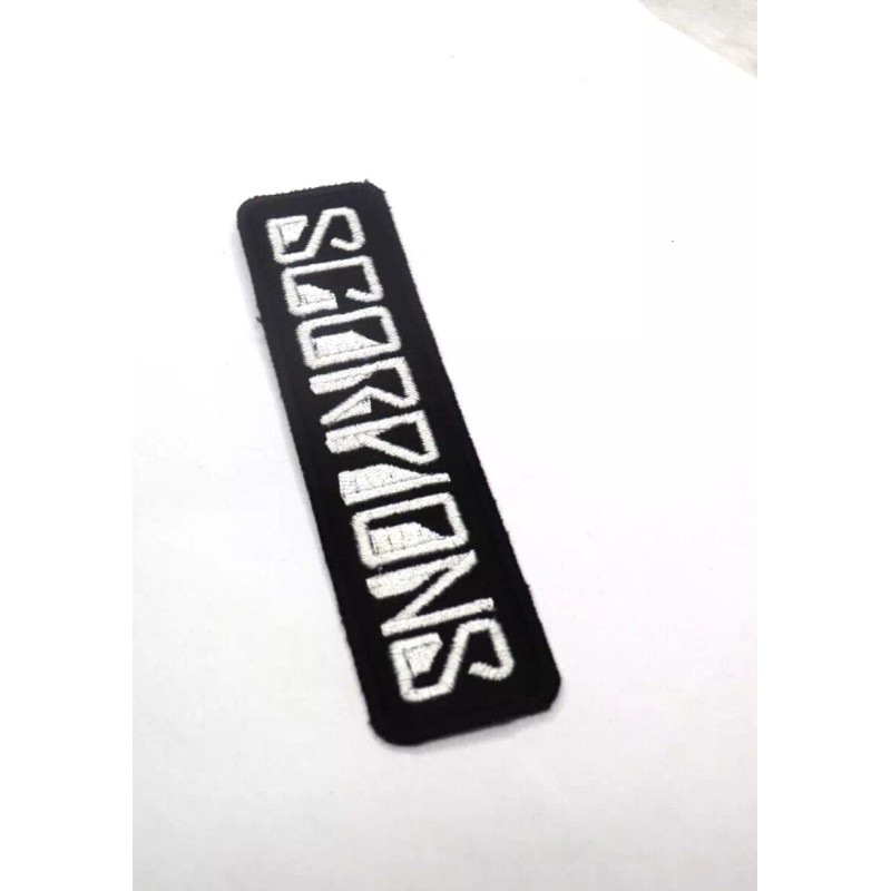 Scorpions Patch Embroidered IRON/SEW ON USA Seller Scorpions Band Patch