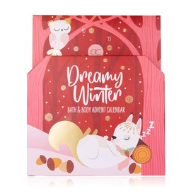 Accentra Care Advent Calendar 2023 for Girls with 24 Care Products - Beauty Advent Calendar with Body Lotion, Bath Bombs, Shower Gel, Shampoo, Lip Balm, Hand Cream and Much More - Christmas Calendar