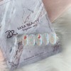 [Handmade Nail Tips] Glitter Glass Nails / [수제네일팁] 글리터 유리알네일