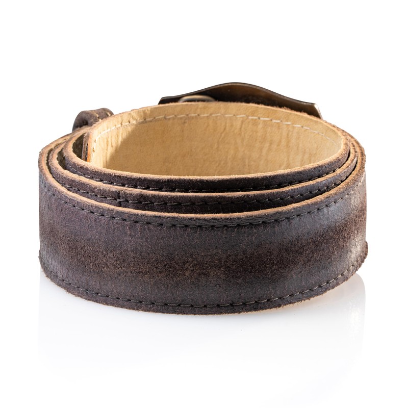 Schöneberger Trachten Couture Loris Men's Traditional Leather Belt with Deer