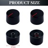 COYUN 4 Pieces Oven Knobs, Rotary Knob 6 mm, Cooking