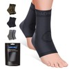 2 Pack Ankle Support for Sprained Ankle, Plantar Fasciitis Relief
