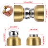 IGNPION Set of 2 Door Holder Mini Magnetic Door Stoppers