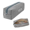 YALiya Corduroy Fabric Pencil Case Portable Storage Bag Pencil Case