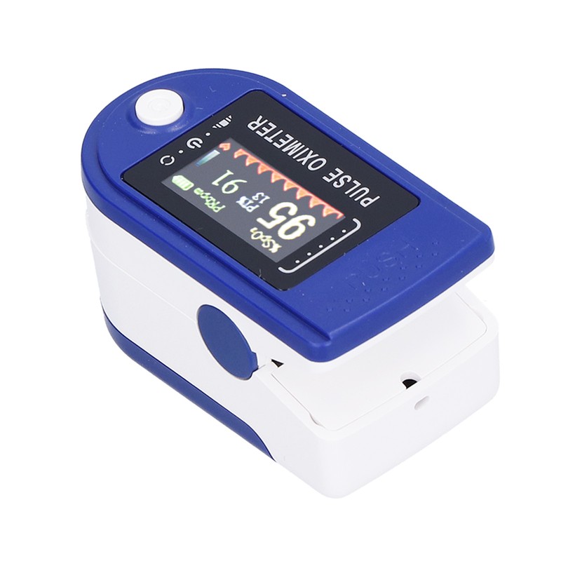 Oximeter Finger Fingertip Portable Blood Oxygen Saturation Pulse Heart Rate