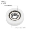 uxcell 608ZZ Ball Bearing Guide Pulley Roller Round Wheel 8x30x10mm