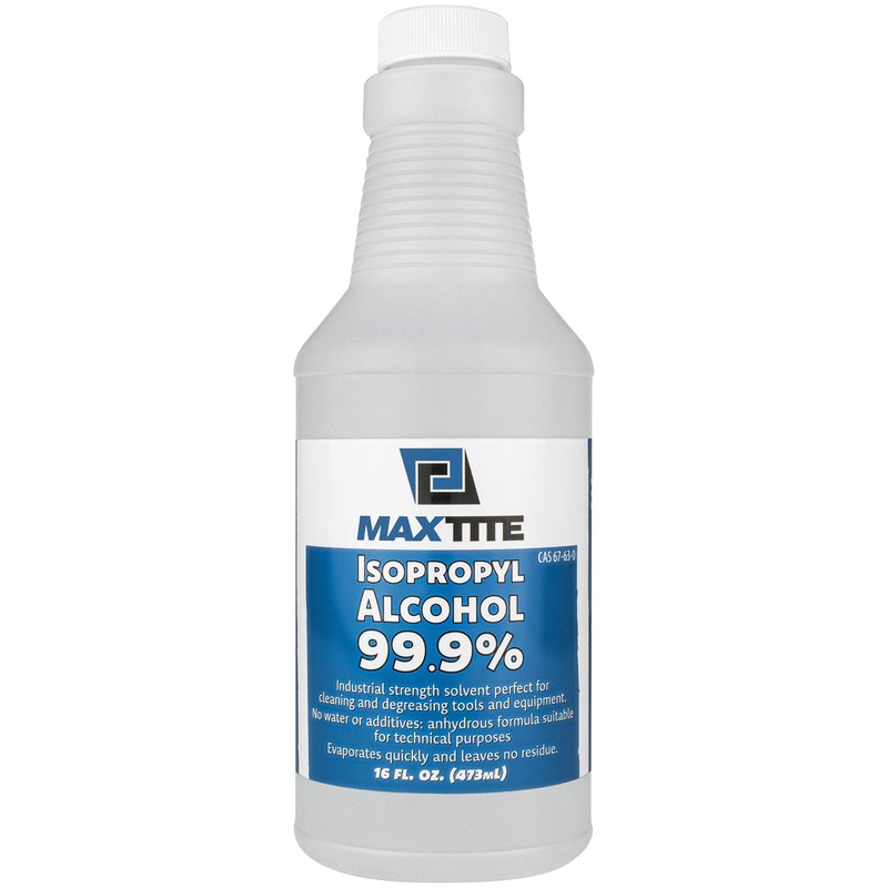 MaxTite Isopropyl Alcohol 99.9% (16oz) (4)