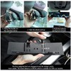 Car Rearview Mirror Auto Reflective Lens Surface Blue Universal Clip