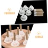 TOVINANNA 50 Sets Moxibustion Moxa Stick Accessories for An Fittings