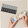 1Pc Compartments Weekly Pill Organizer Portable Case for Vitamins Medicines